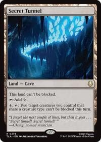 Secret Tunnel - Avatar: The Last Airbender - Magic: The Gathering card