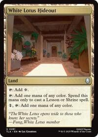 White Lotus Hideout - Avatar: The Last Airbender - Magic: The Gathering card