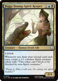 Foggy Swamp Spirit Keeper - Avatar: The Last Airbender - Magic: The Gathering card