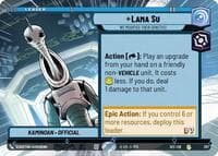 Lama Su - We Modified Their Genetics (Hyperspace) - Secrets of Power - Star Wars: Unlimited card