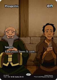 Prosperity (Borderless) - Avatar: The Last Airbender: Eternal-Legal - Magic: The Gathering card