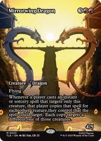 Mirrorwing Dragon (Borderless) - Avatar: The Last Airbender: Eternal-Legal - Magic: The Gathering card
