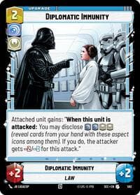 Diplomatic Immunity (Foil) - Secrets of Power - Star Wars: Unlimited card