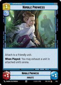 Nimble Prowess (Foil) - Secrets of Power - Star Wars: Unlimited card