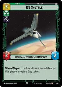 ISB Shuttle (Foil) - Secrets of Power - Star Wars: Unlimited card