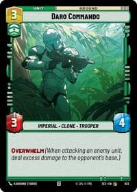 Daro Commando (Foil) - Secrets of Power - Star Wars: Unlimited card