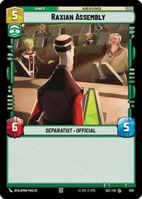 Raxian Assembly (Foil) - Secrets of Power - Star Wars: Unlimited card
