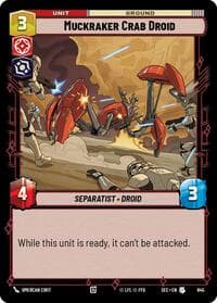 Muckraker Crab Droid (Foil) - Secrets of Power - Star Wars: Unlimited card