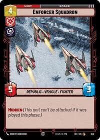 Enforcer Squadron (Foil) - Secrets of Power - Star Wars: Unlimited card