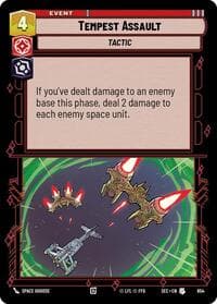 Tempest Assault (Foil) - Secrets of Power - Star Wars: Unlimited card
