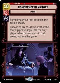 Confidence in Victory (Foil) - Secrets of Power - Star Wars: Unlimited card