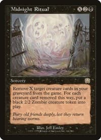 Midnight Ritual - Mercadian Masques - Magic: The Gathering card