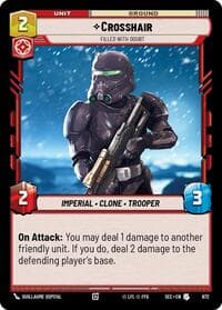 Crosshair - Filled With Doubt (Foil) - Secrets of Power - Star Wars: Unlimited card