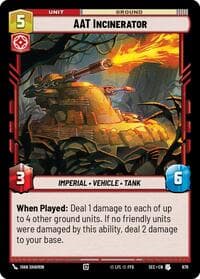AAT Incinerator (Foil) - Secrets of Power - Star Wars: Unlimited card