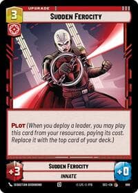 Sudden Ferocity (Foil) - Secrets of Power - Star Wars: Unlimited card