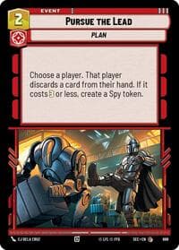 Pursue the Lead (Foil) - Secrets of Power - Star Wars: Unlimited card