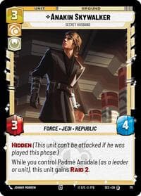 Anakin Skywalker - Secret Husband (Foil) - Secrets of Power - Star Wars: Unlimited card