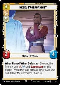 Rebel Propagandist (Foil) - Secrets of Power - Star Wars: Unlimited card