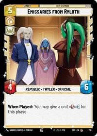 Emissaries from Ryloth (Foil) - Secrets of Power - Star Wars: Unlimited card