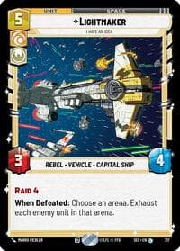 Lightmaker - I Have An Idea (Foil) - Secrets of Power - Star Wars: Unlimited card