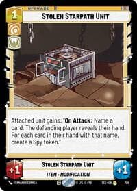 Stolen Starpath Unit (Foil) - Secrets of Power - Star Wars: Unlimited card