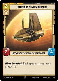 Emissary's Sheathipede (Foil) - Secrets of Power - Star Wars: Unlimited card