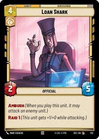Loan Shark (Foil) - Secrets of Power - Star Wars: Unlimited card