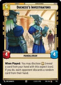Duchess's Investigators (Foil) - Secrets of Power - Star Wars: Unlimited card