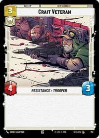 Crait Veteran (Foil) - Secrets of Power - Star Wars: Unlimited card