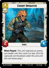Covert Operative (Foil) - Secrets of Power - Star Wars: Unlimited card