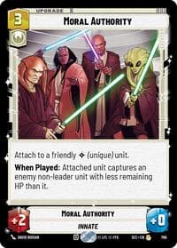 Moral Authority (Foil) - Secrets of Power - Star Wars: Unlimited card