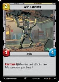 ASP Laborer (Foil) - Secrets of Power - Star Wars: Unlimited card
