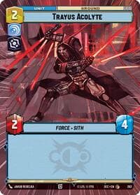 Trayus Acolyte (Hyperspace) - Secrets of Power - Star Wars: Unlimited card
