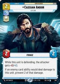 Cassian Andor - Lay Low (Hyperspace) - Secrets of Power - Star Wars: Unlimited card