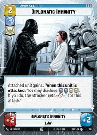 Diplomatic Immunity (Hyperspace) - Secrets of Power - Star Wars: Unlimited card