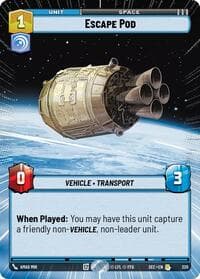 Escape Pod (Hyperspace) - Secrets of Power - Star Wars: Unlimited card