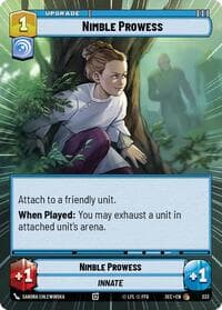Nimble Prowess (Hyperspace) - Secrets of Power - Star Wars: Unlimited card