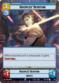 Disciples' Devotion (Hyperspace) - Secrets of Power - Star Wars: Unlimited card