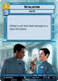 Retaliation (Hyperspace) - Secrets of Power - Star Wars: Unlimited card