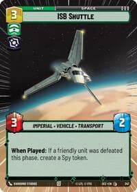 ISB Shuttle (Hyperspace) - Secrets of Power - Star Wars: Unlimited card