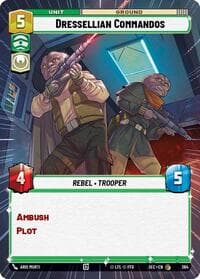 Dressellian Commandos (Hyperspace) - Secrets of Power - Star Wars: Unlimited card