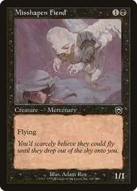 Misshapen Fiend - Mercadian Masques - Magic: The Gathering card