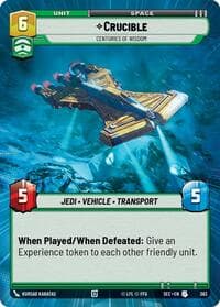 Crucible - Centuries of Wisdom (Hyperspace) - Secrets of Power - Star Wars: Unlimited card