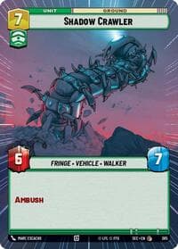 Shadow Crawler (Hyperspace) - Secrets of Power - Star Wars: Unlimited card