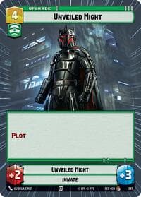 Unveiled Might (Hyperspace) - Secrets of Power - Star Wars: Unlimited card