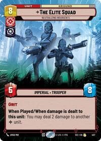The Elite Squad - Neutralizing Insurgents (Hyperspace) - Secrets of Power - Star Wars: Unlimited card