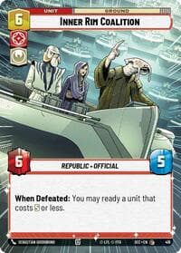 Inner Rim Coalition (Hyperspace) - Secrets of Power - Star Wars: Unlimited card