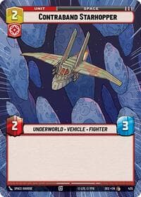 Contraband Starhopper (Hyperspace) - Secrets of Power - Star Wars: Unlimited card