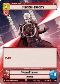 Sudden Ferocity (Hyperspace) - Secrets of Power - Star Wars: Unlimited card