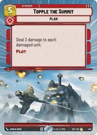 Topple the Summit (Hyperspace) - Secrets of Power - Star Wars: Unlimited card